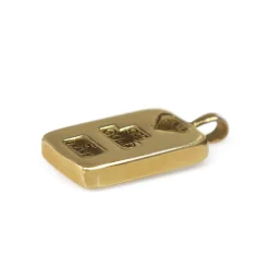 9ct Yellow Gold Bullion Pendant
