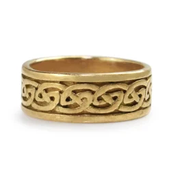 9ct Yellow Gold Celtic Designed Ring