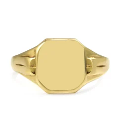 9ct Yellow Gold Circa 1940 Signet Ring