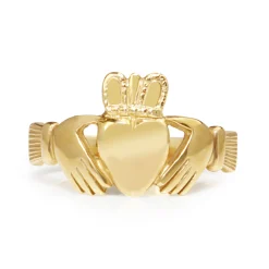 9ct Yellow Gold Claddagh Ring