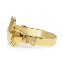 9ct Yellow Gold Claddagh Ring
