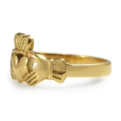 14ct Yellow Gold Claddagh Ring