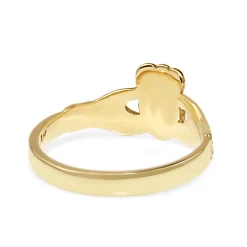 9ct Yellow Gold Claddagh Ring