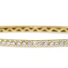 18ct Yellow Gold 1.00ct Diamond Bangle