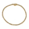 14ct Yellow Gold 2.00ct Diamond Tennis Bracelet
