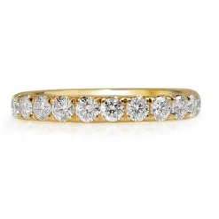18ct Yellow Gold .70ct Diamond Band