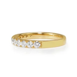 18ct Yellow Gold .50ct Diamond Band