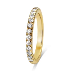 18ct Yellow Gold .40ct Diamond Band