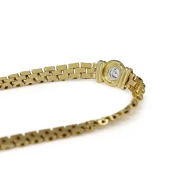18ct Yellow Gold .45ct Diamond Fancy Link Necklace / Chain