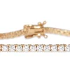 18ct Yellow Gold 3.50ct Tennis Bracelet