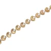 14ct Yellow Gold Cultured Pearl Shell Bracelet