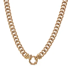 9ct Yellow Gold Curb Link Chain Necklace