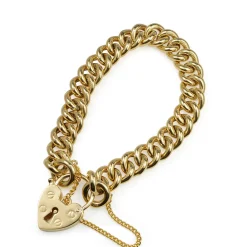 9ct Yellow Gold Curb Link Bracelet