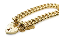9ct Yellow Gold Curb Link Bracelet