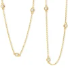 18ct Yellow Gold 'Diamond By The Yard' Chain / Necklace