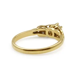 18ct Yellow Gold Diamond Solitaire Ring