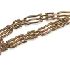 9ct Yellow Gold Estate Gate Link Bracelet