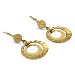 18ct Yellow Gold Fancy Drop Earrings