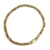 18ct Yellow Gold Fancy Flat Link Fine Bracelet