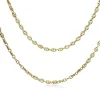 18ct Yellow Gold Fancy Gucci Mariner Link Chain Necklace
