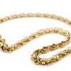 9ct Yellow Gold Fancy Link Necklace