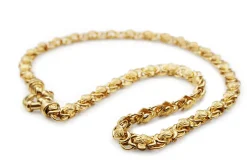 9ct Yellow Gold Fancy Link Necklace