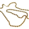 18ct Yellow Gold Fancy Link Chain Necklace