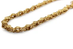 9ct Yellow Gold Fancy Link Necklace
