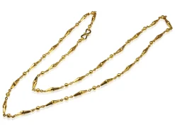 22ct Yellow Gold Fancy Link Chain Necklace
