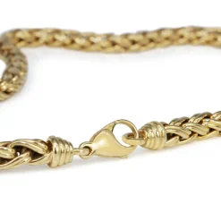 18ct Yellow Gold Fancy Link Chain Necklace