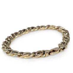 9ct Yellow Gold Fancy Link Bracelet