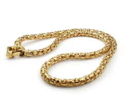 9ct Yellow Gold Fancy Link Necklace