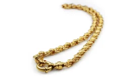 9ct Yellow Gold Fancy Link Necklace