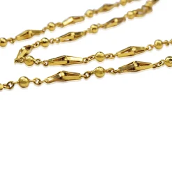 22ct Yellow Gold Fancy Link Chain Necklace