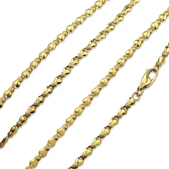 22ct Yellow Gold Fancy Link Long Necklace