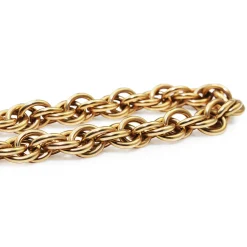9ct Yellow Gold Fancy Link Bracelet with Padlock Clasp