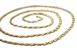 22ct Yellow Gold Fancy Link Long Necklace