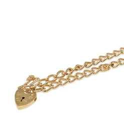 9ct Yellow Gold Fine Curb Link Bracelet