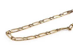 9ct Yellow Gold Flat Curb Link Bracelet