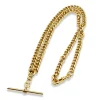 14ct Yellow Gold Fob Chain Necklace