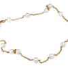 9ct Yellow Gold Fresh Water Pearl Necklace