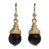 9ct Yellow Gold Goldstone Earrings