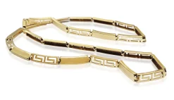 14ct Yellow Gold Greek Style Necklace