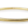 9ct Yellow Gold Hollow All Round Golf Bangle