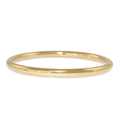 9ct Yellow Gold Hollow All Round Golf Bangle