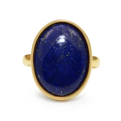 9ct Yellow Gold Lapis Lazuli Ring