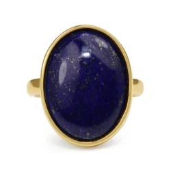 9ct Yellow Gold Lapis Lazuli Ring