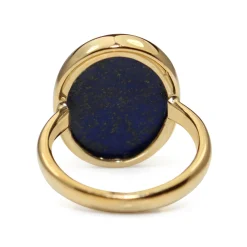 9ct Yellow Gold Lapis Lazuli Ring