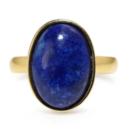 9ct Yellow Gold Lapis Ring