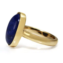 9ct Yellow Gold Lapis Ring